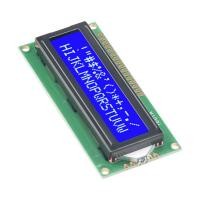 ราคา pcbfun โมดูล1601จอ LCD แบ็คไลต์พอร์ตขนานแถวเดียว5V เนื้อหาการแสดงผล 16ตัวอักษร X 1บรรทัด SPLC780D ตัวควบคุมอักขระสีดำบนพื้นหลังสีเทา (19406404536)