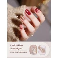 ราคา ยาทาเล็บเจล UV แดง15 มล สําหรับตกแต่งเล็บเจล สีทาเล็บเจล พร้อมส่ง doom (24582967727)