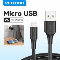 ราคา Vention Micro USB Cable 2A Fast Charging สายเคเบิลข้อมูล USB 2M 3M สำหรับ Samsung Xiaomi Huawei Android โทรศัพท์มือถือสายชาร์จ USB (16191141650)