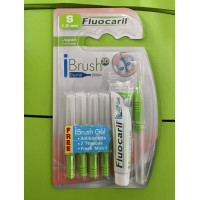 ราคา Fluocaril iBrush 3D แปรงซอกฟัน size SS 0 8mm size S 1 0 mm เพื่อฟันสะอาด 3 มิติ แถม iBrush Gel ฟรี (23207011610)