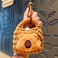 ราคา SOTOP พร้อมโซ่กุญแจ กระเป๋าเหรียญ Capybara โครเชต์ถักโครเชต์ นุ่มนุ่มๆ กระเป๋าหูฟังแพนด้า แบบพกพาได้ ถุงเก็บสัมภาระ กระเป๋าสตางค์ตุ๊กตาการ์ตูน สำหรับผู้หญิง (24024819882)