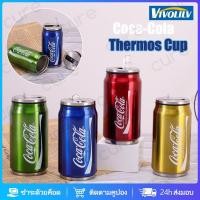 ราคา Creative 304 Stainless Steel Thermos Bottle With Super Portable Straw 350ml 500ml Vacuum Mug Coca Cola Thermos Tumbler (22537375286)