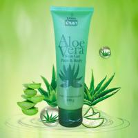 ราคา Banna Aloe Vera Face Body Skin Gel 100g เจลว่านหางจระเข้ บ้านนา แพคเกจใหม่ เนื้อเจลใส (21761239143)