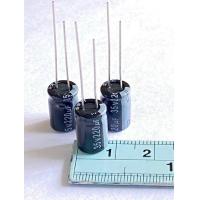 ราคา แพ็ค10ตัว 220UF 35V คาปาซิเตอร์ ยี่ห้อ Aishi สีดำ ขนาด 10x13mm ทนความร้อนสูง 105C C 220UF 35V C220UF C35V ตัวเก็บประจุไฟฟ้า 220UF35V 220uf 35v Capacitor 220ไมโคร 35โวลต์ C อิเล็กโตรไลท์ (22969012182)