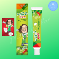 ราคา Wazz dek ยาสีฟันเด็ก ป๋า สันติ มานะดี หมอนอกกะลา ปราศจากฟลูออไรด์ และ SLS Toothpaste for kids Non Fluoride SLS Free (3831642904)