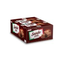 ราคา แซนโด เวเฟอร์สอดไส้ครีมรสช็อกโกแลตขนาด 35 กรัม x 12 ซอง 1 แพ็ค (18888599780)