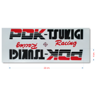 ราคา สติ๊กเกอร์ PDK TSUKIGI For KAWASAKI SERPICO สีสวย สีสด สีไม่เพี้ยน (3471378108)