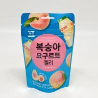 ราคา เจลลี่โยเกิร์ตรสพีช 50g Peach Yogurt Jelly พีชเยลลี่ ขนมเกาหลี 복숭아 젤리 เยลลี่เกาหลี (22107863083)