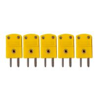 ราคา GlowingGrace 5pcs K TYPE MALE FEMALE MINI Connectors plug thermocouple Temperature SENSORS (23303117719)