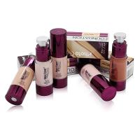 ราคา รองพื้นฝาสีม่วง MUSIC FLOWER PHOTOGENIC OIL FREE WATER PROOF MAKEUP BASE FOUNDATION (19548194589)