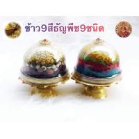 ราคา ข้าวมงคล 9 สี ธัญพืช 9 ชนิด ไหว้บูชา พระพิฆเนศ พระแม่ลักษมี องค์เทพ บูชา ข้าวธัญพืช ของบูชาพระพิฆเนศ รับประกันสินค้า (17152071843)