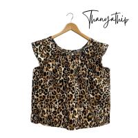 ราคา เสื้อคอกระเช้า ผ้านิ่มใส่สบาย เสื้อคอกระเช้าลายดอก คอกระเช้าคนแก่ (23124067369)