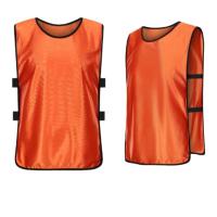 ราคา พร้อมส่ง เสื้อเอี๊ยมกีฬาสี เสื้อกั๊กสี ผู้หญิง แบ่งทีมกีฬา เสื้อกีฬาสี เสื้อคลุมซ้อมกีฬา ฟุตบอล บาสเกตบอล ผ้าลื่นนุ่ม เด็ก ผู้หญิง ผู้ชาย ใส่ได้ (21364752631)