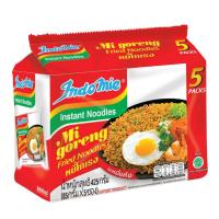 ราคา อินโดหมี่ Indomie หมี่โกเรง หมี่อินโด บะหมี่แห้ง ยกแพ็ค 5 ซอง (22504105848)