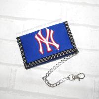 ราคา WL3F ปักลายนูน NY กระเป๋าสตางค์แบบสั้น พร้อมโซ่ทุกอัน ช่องเหรียญ ช่องใส่แบงค์มีซิปปิด กระเป๋าเด็ก (19172618955)