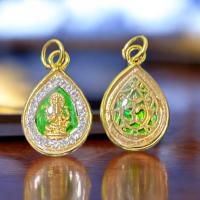 ราคา จี้พระพิฆเนส เลี่ยมล้อมเพชร สีประจำวันเกิด เทพแห่งโชคลาภ ความอุดมสมบูรณ์ (22457192273)