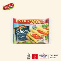 ราคา Prochiz Cheddar Slice 12 Slices โปรชีส สไลซ์ 12 (23709752158)