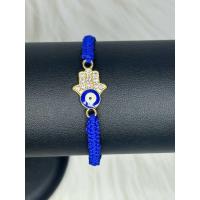 ราคา สร้อยข้อมือ Evil Eye สายเชือกถัก Hamzar Amulet ของแท้จากตุรกี (22031109858)
