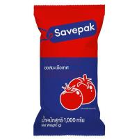 ราคา เซพแพ็ค ซอสมะเขือเทศ ถุง 1 กิโลกรัม 1000 กรัม Savepak Tomato Ketchup 1000 g (7882929564)
