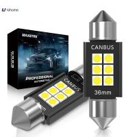 ราคา 5x C5w Led bulb CANBUS Festoon C10w Dome Lamp Reading Lamp Car Interior License Plate Light 3030 Chip White Ice Blue 12V (22155135184)