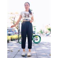 ราคา กางเกงขา 8 ส่วน ผ้าลินิน ผสมผ้าฝ้าย (24192949217)