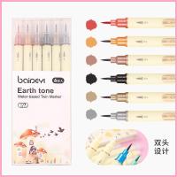 ราคา 30 Colors Dual Tip Marker Pens Fineliner and Watercolor Brush Pens For Art Calligraphy Or Journals Drawing Coloring (22918006431)