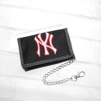 ราคา WL3F ปักลายนูน NY กระเป๋าสตางค์แบบสั้น พร้อมโซ่ทุกอัน ช่องเหรียญ ช่องใส่แบงค์มีซิปปิด กระเป๋าเด็ก (19172618953)