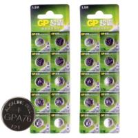ราคา GP ถ่าน LR44 A76 AG13 LR1154 แบตเตอรี่กระดุมสากล 1 5V Alkaline Battery 1 แพ็ค 10 ก้อน (24386781310)