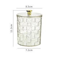 ราคา กล่องใส่สำลี สำลีแผ่น สำลีเช็ดหน้า เครื่องสำอาง กล่องอะคริลิค กล่องใส่คัตตอนบัต กล่องเก็บของ แต่งหน้า (19736438864)