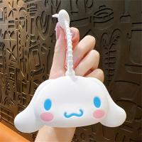 ราคา 2024 Mini Sanrio Cute Cartoon coin purse Earphone Storage Bag Childrens Protable Change zipper Bagpack Girls Wallet pendant (23088547647)
