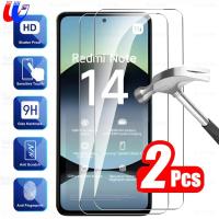 ราคา สำหรับ Redmi Note 14แก้ว2ชิ้นกระจกเทมเปอร์ Xiaomi Redmi Readme Note14 4G RedmiNote14 5G 2025ทั่วโลกฟิล์มครอบป้องกันหน้าจอ (23888821950)