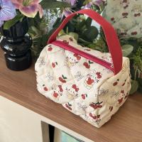 ราคา Tas Kosmetik มือถือลายแมวและเชอร์รี่กระเป๋าใส่ข้าวกลางวันลายแมวน่ารัก Just Star (24365905870)