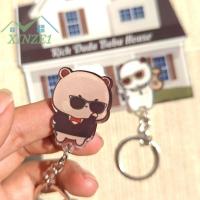 ราคา XZ พวงกุญแจน่ารักห้อยติดผนังพวงกุญแจแพนด้าน้อยหมีแพนด้าสำหรับใส่อุปกรณ์เสริมกระเป๋าพวงกุญแจแฟนๆของขวัญคู่ (24491768476)