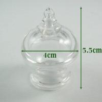 ราคา ผอบแก้ว ผอบอะคริลิค เบอร์ 8 ขนาด 4x5 5 ซม ผอบใส่พระธาตุ ผอบใส่เกศา ผอบใส่กระดูก (9411625484)