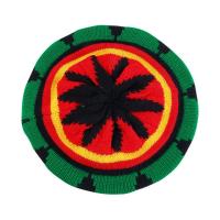 ราคา ผ้าขนสัตว์อ่อนนุ่มหมวกบีนนี่ถัก FULL100อบอุ่นหลวมหมวกเบเร่ต์นิตติ้งคลาสสิกจาเมกาเร็กเก้ตาข่ายคลุมผมสตรี (23177495700)