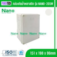 ราคา Nano กล่องไฟ บล็อกกันน้ำ กล่องกันน้ำ อย่างดี สีขาว มีให้เลือกหลายขนาด 2X4 4x4 6x6 5x10 6x8 8x8 8x12 ระหัส 201w 202w 203w 204w 205w 206w 207W (24507217898)
