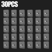 ราคา 30 50ชิ้น ตะขอแขวนกรอบรูปแบบไม่ต้องเจาะ ตะขอแขวนกรอบรูปแบบมีกาวในตัวแบบไม่ทิ้งรอย ตะขอแขวนกรอบรูปแบบใสไม่มีรอย ตะขอแขวนกรอบรูปแบบติดผนัง ตะขอติดผนังแบบมีกาวในตัว (23651159091)