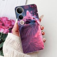 ราคา เคสสำหรับ Vivo V50 Lite 5G เคส V2441แฟชั่นยอดนิยมพิมพ์ลายเคสสำหรับ Vivo โทรศัพท์แบบบางนิ่ม Vivo V50 V 50 Lite VivoV50 5G กรอบ V2427 5G (24011230449)