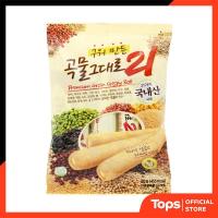 ราคา เกมิฟู้ดขนมธัญพืชอบกรอบสอดไส้ครีมชีส 80กรัม Gaemi Food Grain CripyRoll80g (22733699381)