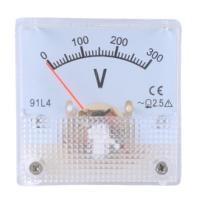 ราคา โวลต์มิเตอร์สำหรับกระแสสลับเข็มสี่เหลี่ยม รอบอนาล็อกแผงมิเตอร์ AC0 300Volt โวลต์มิเตอร์ AC0 450V (24337194145)