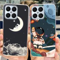 ราคา สำหรับ Honor X8 4G สไตล์ผ้าหุ้มหลังทาสีซิลิโคนเคสสำหรับ Honor X8 HonorX8เคสโทรศัพท์6 7 (17839380640)