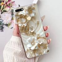 ราคา สำหรับ Huawei Y7เคส2018 LDN L01น่ารักแมวทาสีสำหรับ Huawei Y7นายก2018เคสซิลิโคนนิ่มสำหรับ Huawei Y7 Pro 2018 (23573504847)