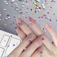 ราคา 300 100pcs MINI Nail Art Rhinestones คริสตัลอะคริลิค Flatback เพชรผสมรูปร่าง Sparkle DIY เล็บหรูหราอุปกรณ์แต่งเล็บ (23440522854)