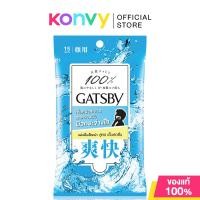 ราคา GATSBY Facial Wipes แกสบี้ ผ้าเย็นเช็ดทำความสะอาดผิวหน้า 15 Sheets Normal Ice (22717014905)