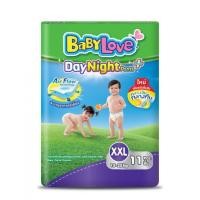 ราคา เบบี้เลิฟ กางเกงผ้าอ้อม เดย์ไนท์แพ้นส์ พลัส ขนาด XXL 11 ชิ้น (23819046321)