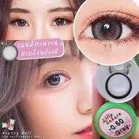 ราคา คอนแทคเลนส์ บิ๊กอาย รุ่น Sakura มีสีเทา ตาล ฟ้า เขียว ม่วง gray brown blue green violet มีค่าสายตาปกติ 0 00 (16110239605)