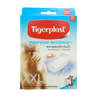 ราคา TIGERPLAST W4 พลาสเตอร์ใส กันน้ำ แผ่นซึมซับ 100 120MM XXL 2แผ่น (23022453998)