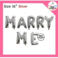 ราคา ลูกโป่งขอแต่งงาน Marry Me Will You Marry Me ขนาด 16 นิ้ว ส่งเร็วจากกรุงเทพ ลูกโป่งฟอยล์ตัวอักษร (10238928225)