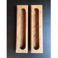 ราคา มือจับไม้สักแบบฝัง 6 นิ้ว ไม่ทำสี (687896005)