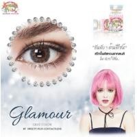 ราคา คอนแทคเลนส์ รุ่น Glamour สีเทา ตาล Gray Brown มีค่าสายตา 0 00 3 00 (20579373723)